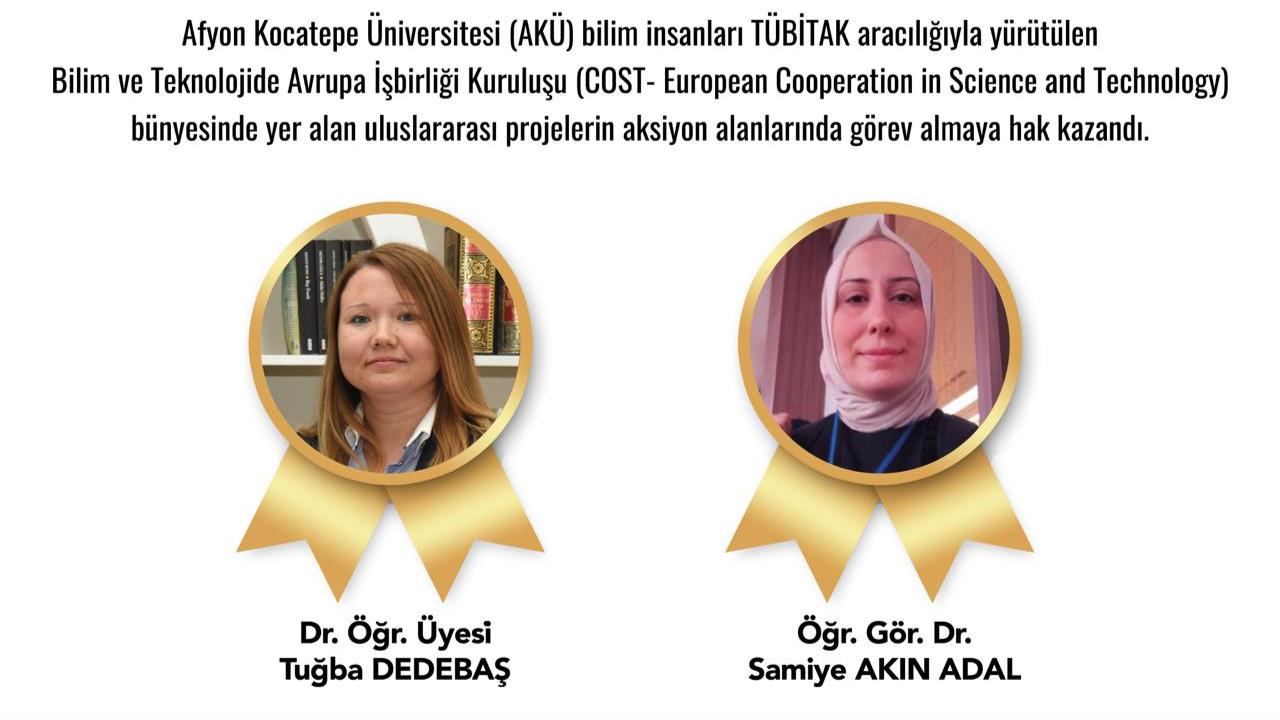 AKÜ Bilim İnsanlarının COST Kapsamındaki Uluslararası Proje Başarısı