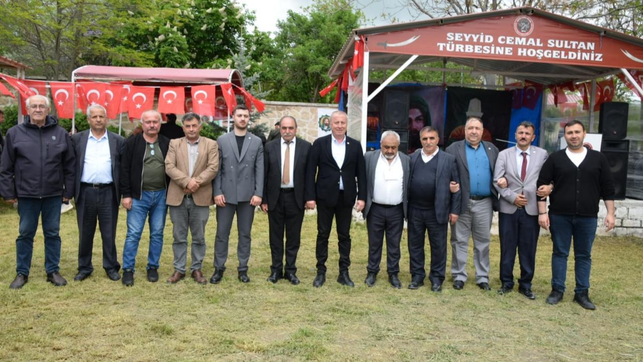 Afyonkarahisar’da, İYİ Parti Heyeti, Seyyid Cemal Sultan Anma Töreni’nde Vatandaşlarla Buluştu