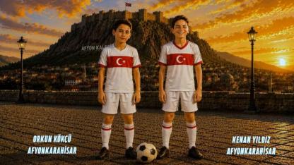 TRT Spor’un Dünya Kupası Klibinde Afyonkarahisar Rüzgarı: İki Milli Yıldız Karahisar Kalesi Önünde