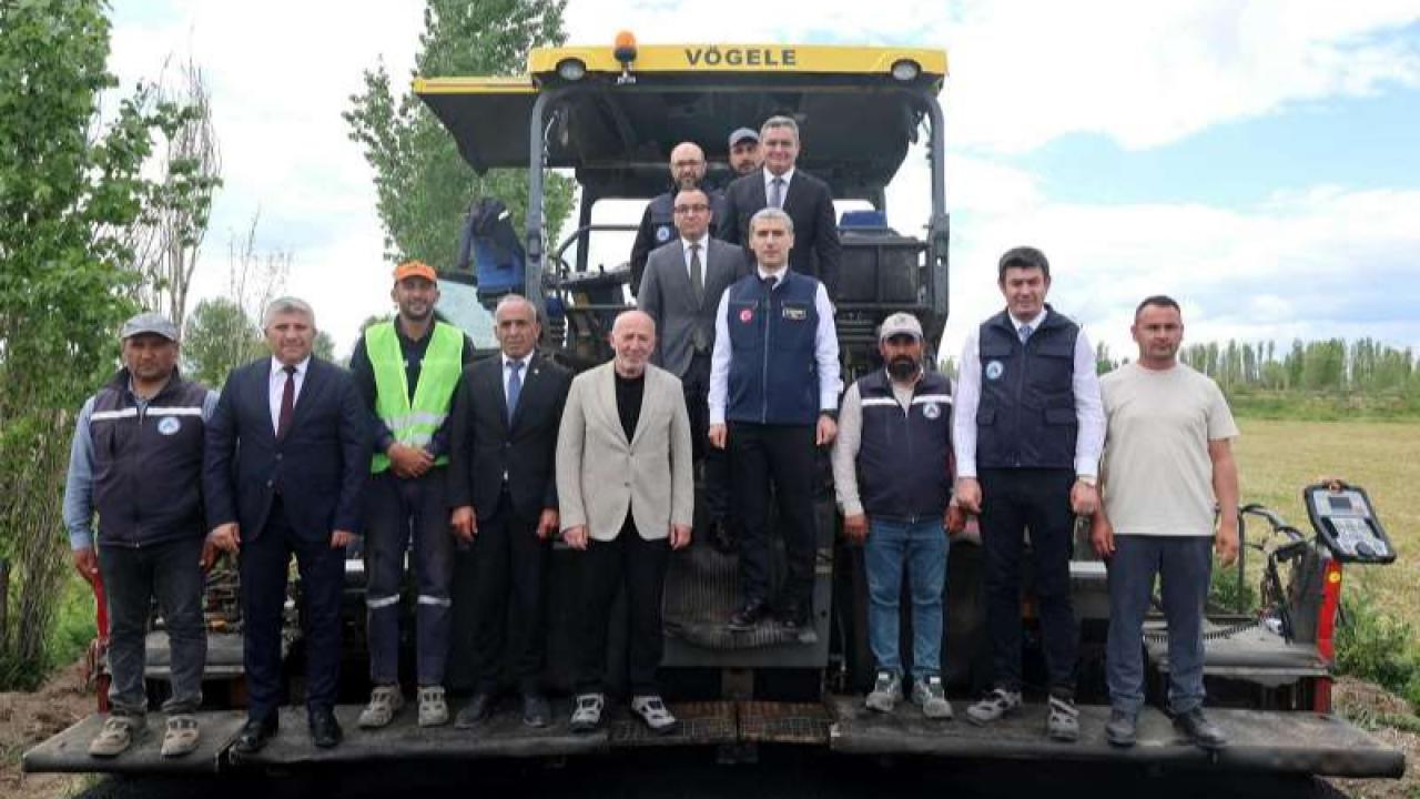Vali Aktaş Çobanlar-Sülümenli Yolunda İncelemelerde Bulundu