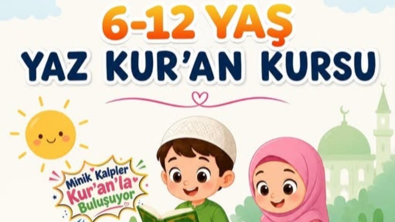 Afyonkarahisar Belediyesi’nden Çocuklara Yaz Müjdesi: 6-12 Yaş Yaz Kur’an Kursu Başlıyor