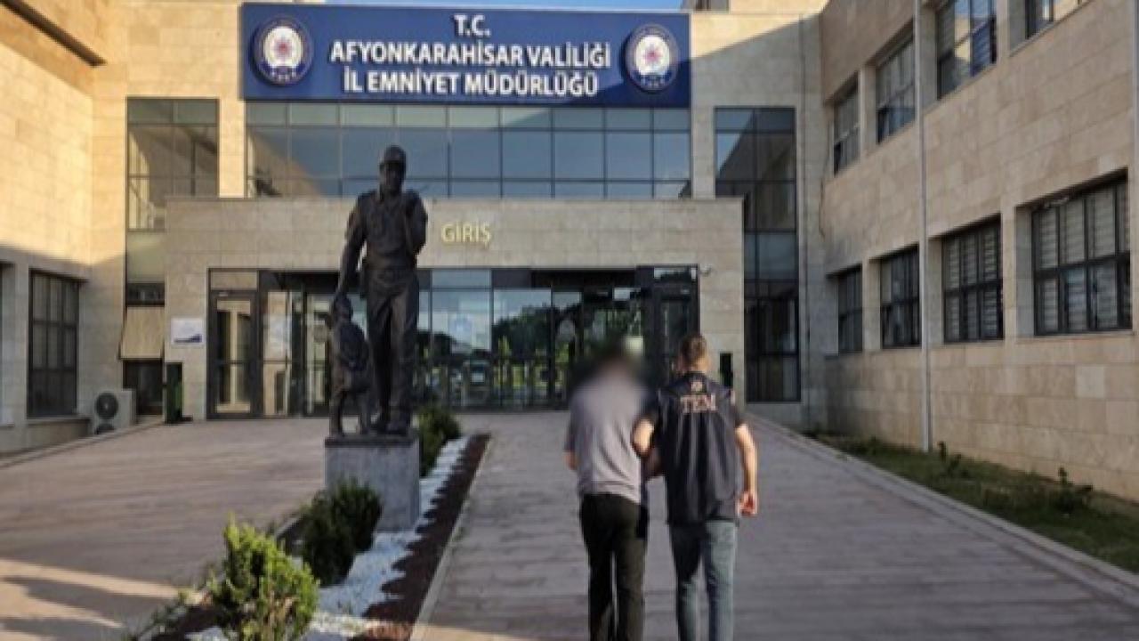 Afyonkarahisar’da FETÖ’den 6 Yıl 3 Ay Hapis Cezası Bulunan Firari Şahıs Yakalandı
