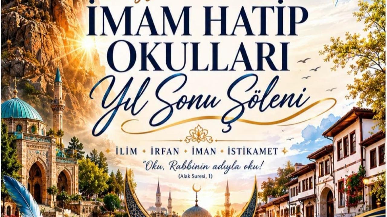 Afyonkarahisar’da İmam Hatip Okulları Yıl Sonu Şöleni Düzenlenecek