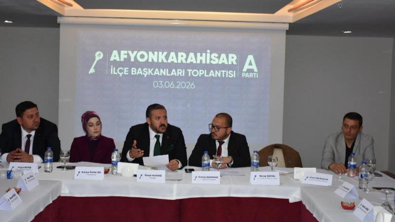Anahtar Parti Afyonkarahisar’da Teşkilat Hamlesi: İlçe Başkanlarıyla Kritik Zirve