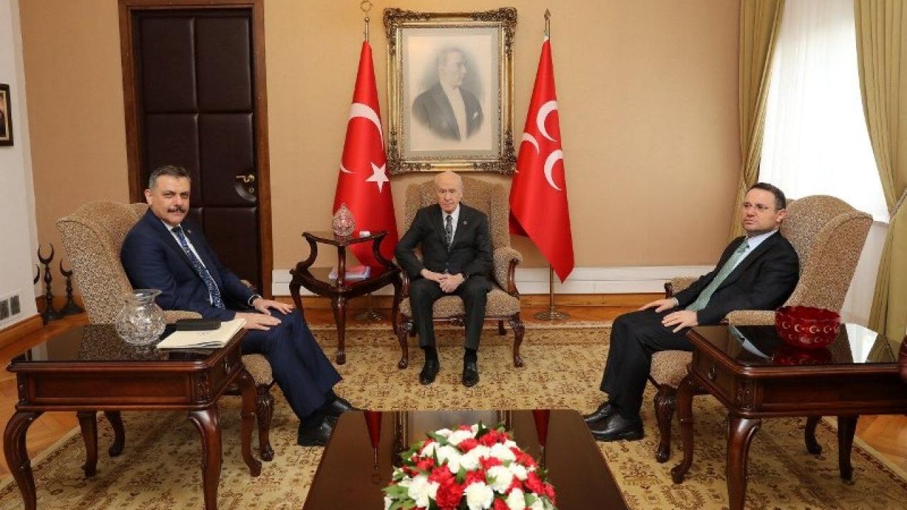 Bahçeli’ye Bakanlardan Ziyaret