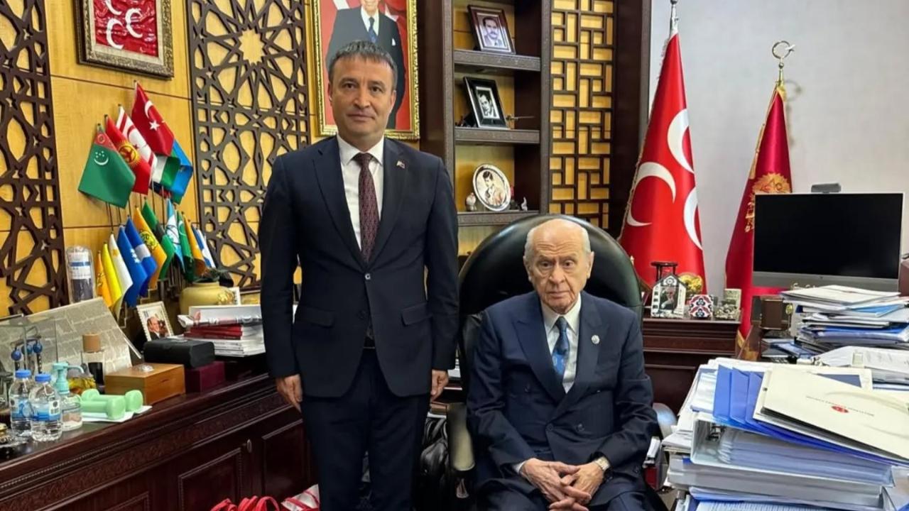 Başkan Kahveci’den Devlet Bahçeli’ye Ziyaret