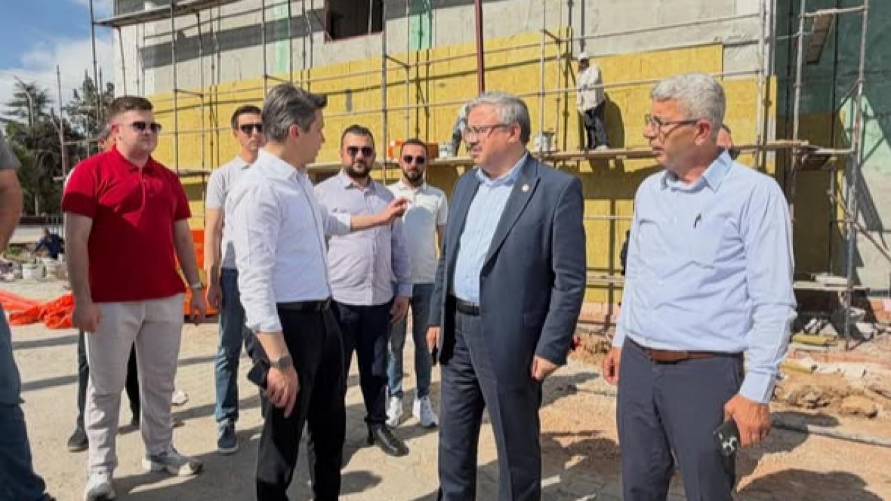 Dazkırı’da 12 Derslikli Cumhuriyet İlkokulu Son Aşamaya Geldi
