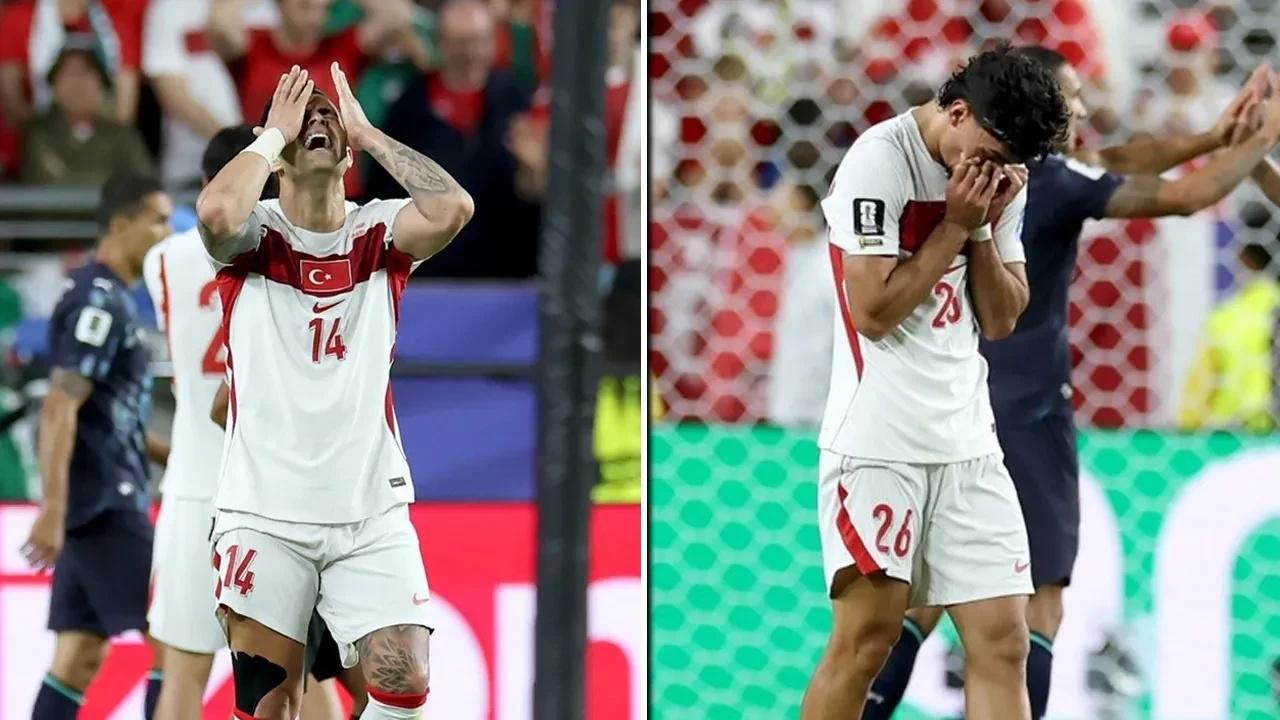 Dünya Kupası'na Çok Erken Veda! Milli Futbolcular Gözyaşlarına Boğuldu