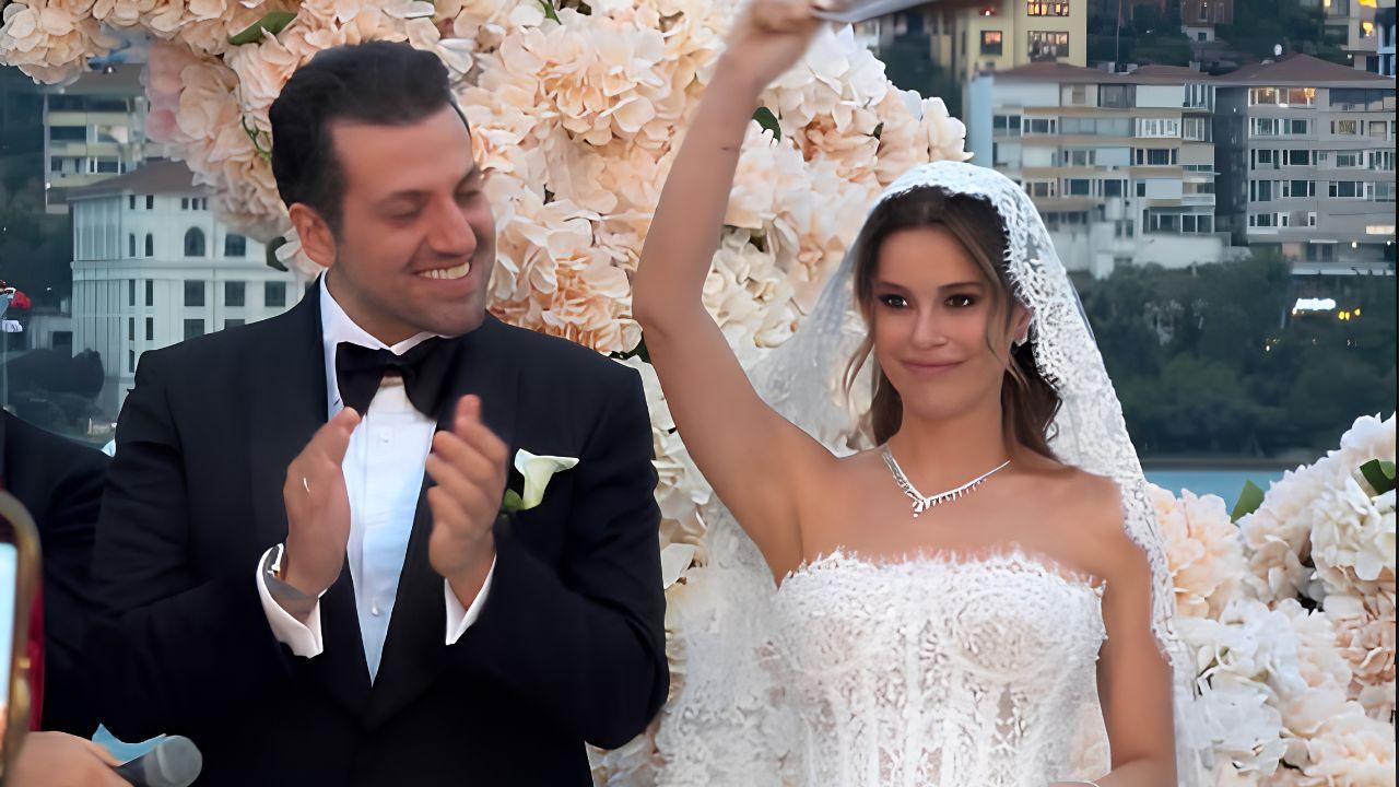 Hande Canpolat ve Cemil Bulduk evlendi! İşte Four Seasons'taki görkemli düğünün detayları