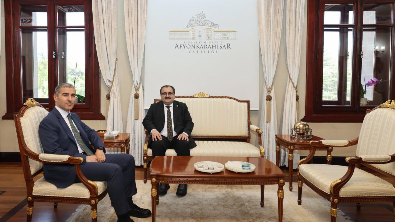 HSK Kararnamesi Sonrası Mehmet Keskin’den Vali Aktaş’a Veda Ziyareti