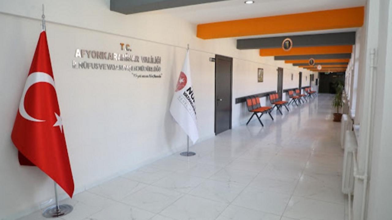 LGS Günü Afyonkarahisar’da 18 İlçe Nüfus Müdürlüğü Açık Olacak!