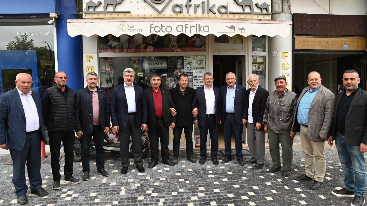 Milletvekili Ali Özkaya Emirdağ’da Vatandaşlarla Buluştu