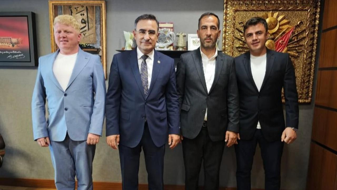 Milletvekili Arslan, Güney Belediye Başkanı Ali Baran’ı TBMM’de Ağırladı