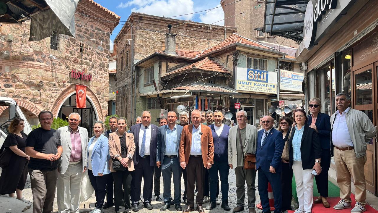 Milletvekili Olgun Afyonkarahisar’da Esnafın Nabzını Tuttu