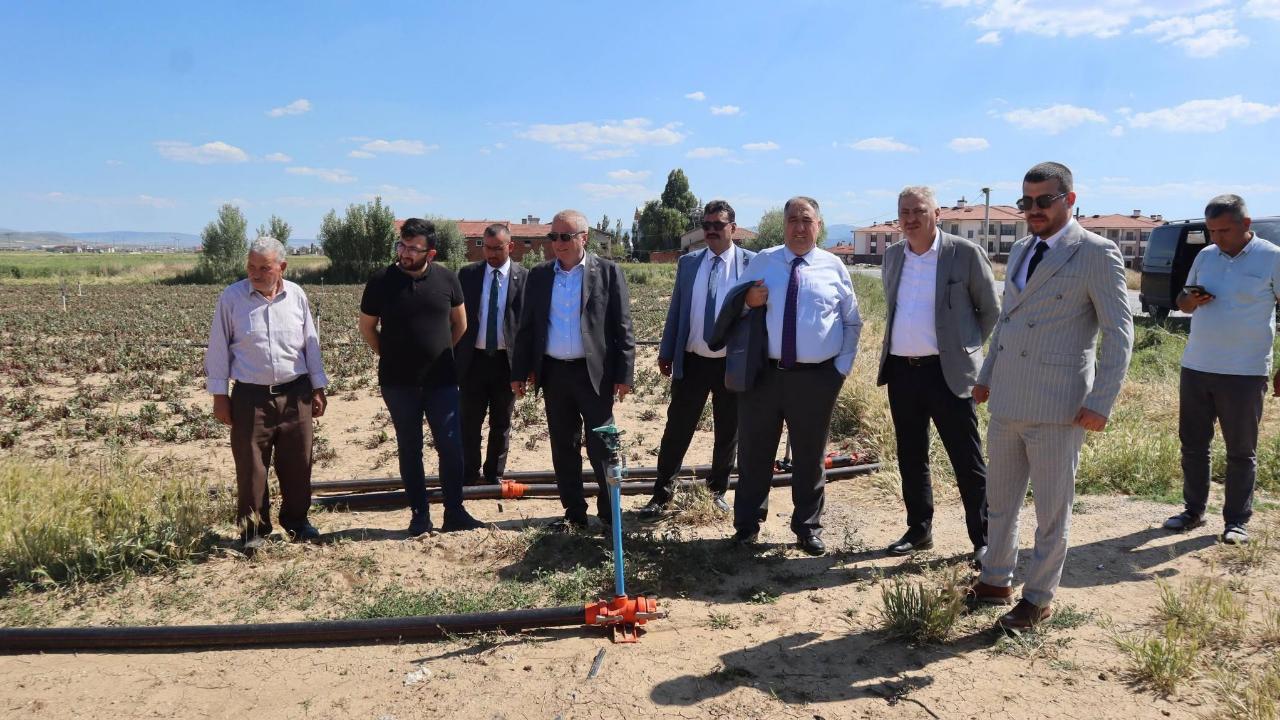 Milletvekili Olgun’dan Beyyazı ve Çıkrık’ta Dolu Hasarı İncelemesi