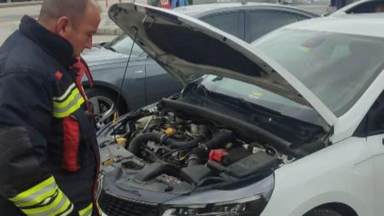 Motor Kaputundaki Minik Misafir Alarm Verdi!