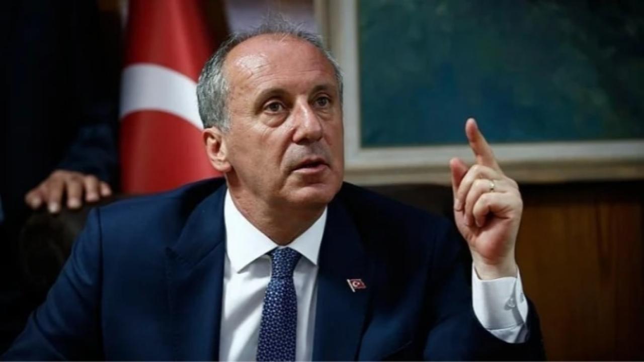 MUHARREM İNCE’DEN CHP ÇIKIŞI: “CHP’NİN YANINDAYIM” DİYEREK K
