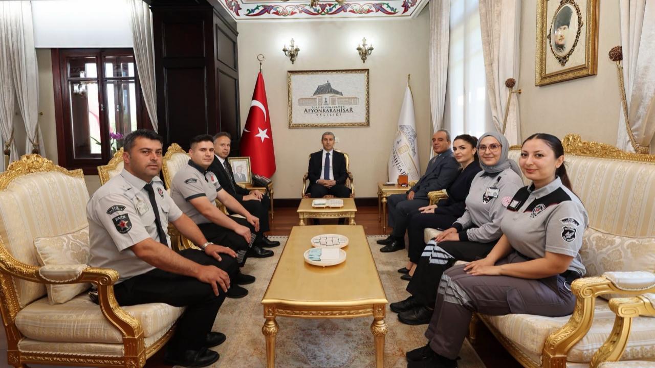 Özel Güvenlik Haftasında Vali Aktaş’a Ziyaret