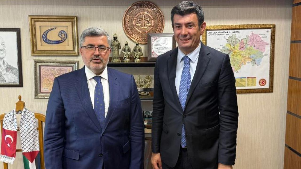 Özkaya’dan Afyon’un Geleceğine Yönelik Kritik Görüşme