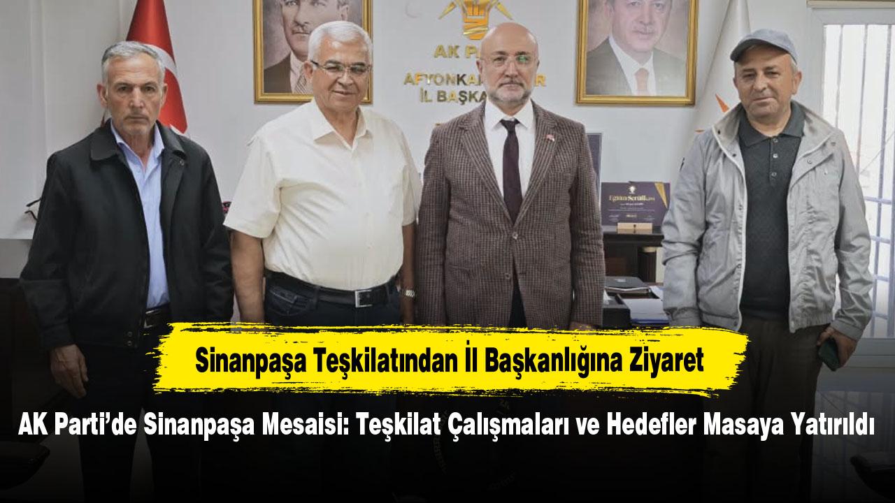 AK Parti’de Sinanpaşa Mesaisi: Teşkilat Çalışmaları ve Hedefler Masaya Yatırıldı
