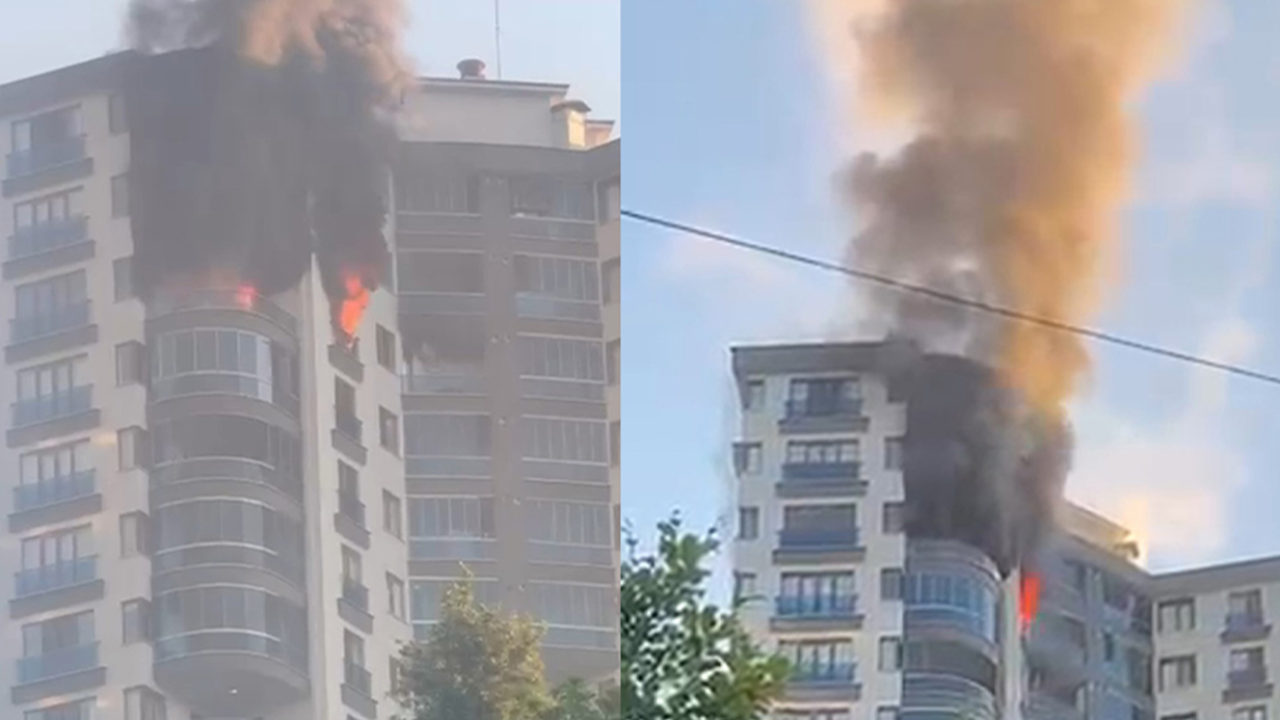 7. Katta Çıkan Yangın Korkuttu: Daire Kullanılamaz Hale Geld