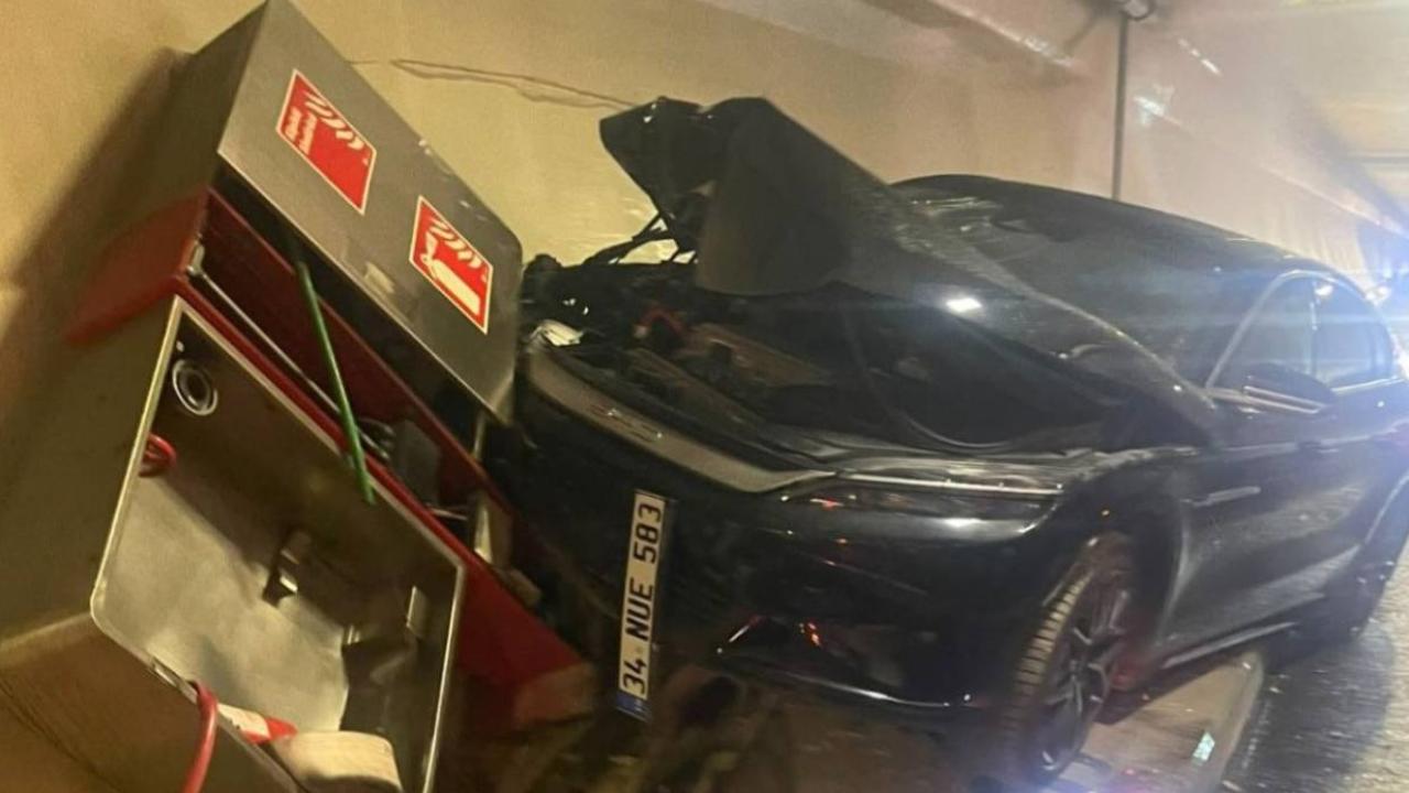 Avrasya Tüneli’nde Korkutan Kaza! Tünel Sular Altında Kaldı!