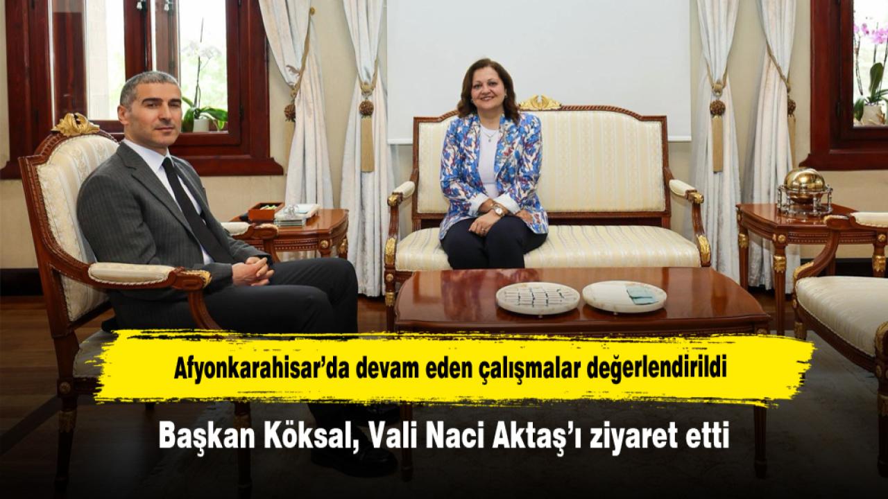 Afyonkarahisar’da Devam Eden Çalışmalar Değerlendi