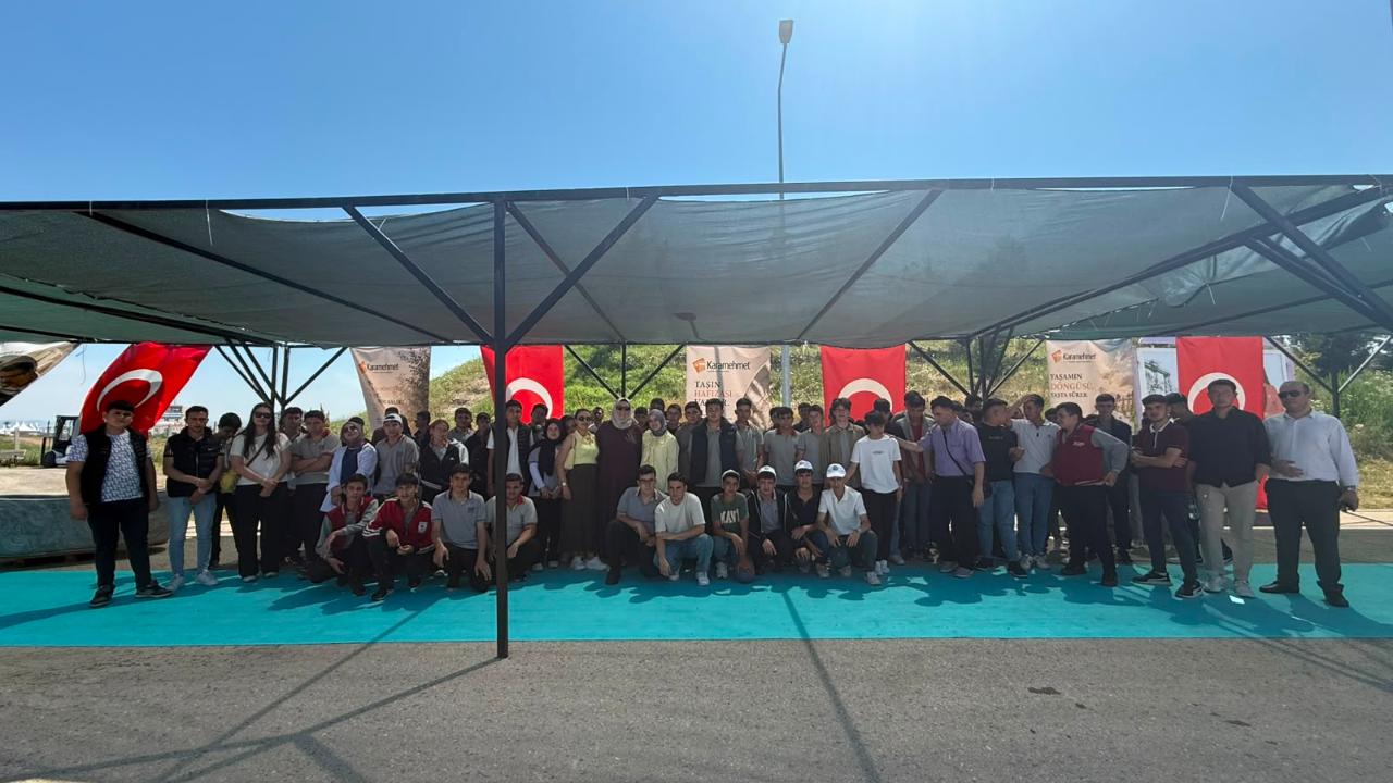 RSP Lisesi Öğrencilerinden Blok Mermer Fuarını Ziyaret