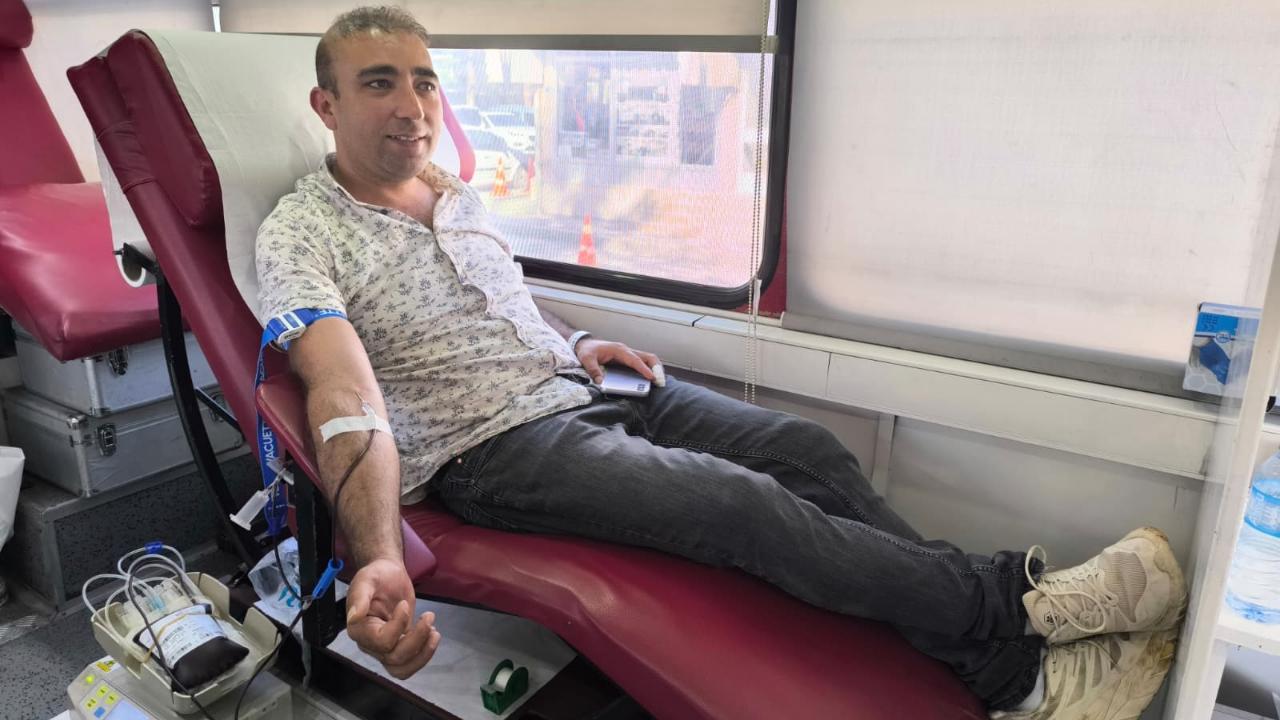 Şuhut’ta Kızılay Kan Bağışı Kampanyasına Yoğun Katılım