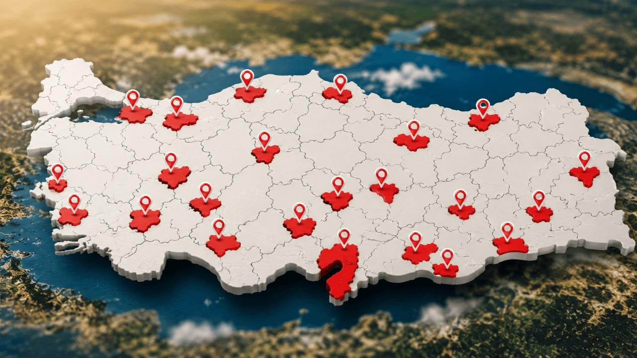 Türkiye'de İl Sayısı 106'ya Çıkabilir! İşte İl Olması Beklenen 25 İlçe