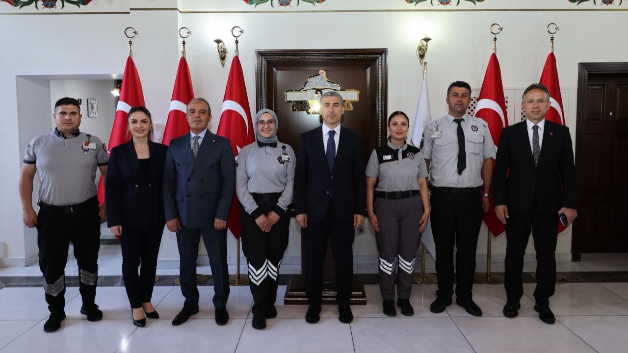 Vali Aktaş, Özel Güvenlik Haftası Kapsamında Güvenlik Görevlilerini Ağırladı