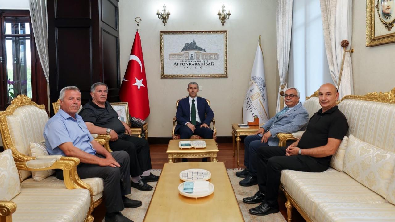 Vali Aktaş’a Ziyaretler: Muhtar, STK Ve Gönüllülerden Anlamlı Buluşma