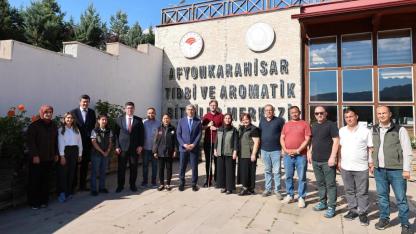 Vali Aktaş'tan Tıbbi Ve Aromatik Bitkiler Merkezi'ne Ziyaret