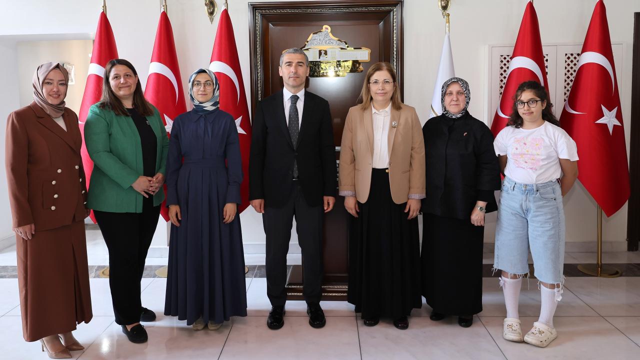 Vali Naci Aktaş, KADEM Genel Merkez Heyetini Ağırladı
