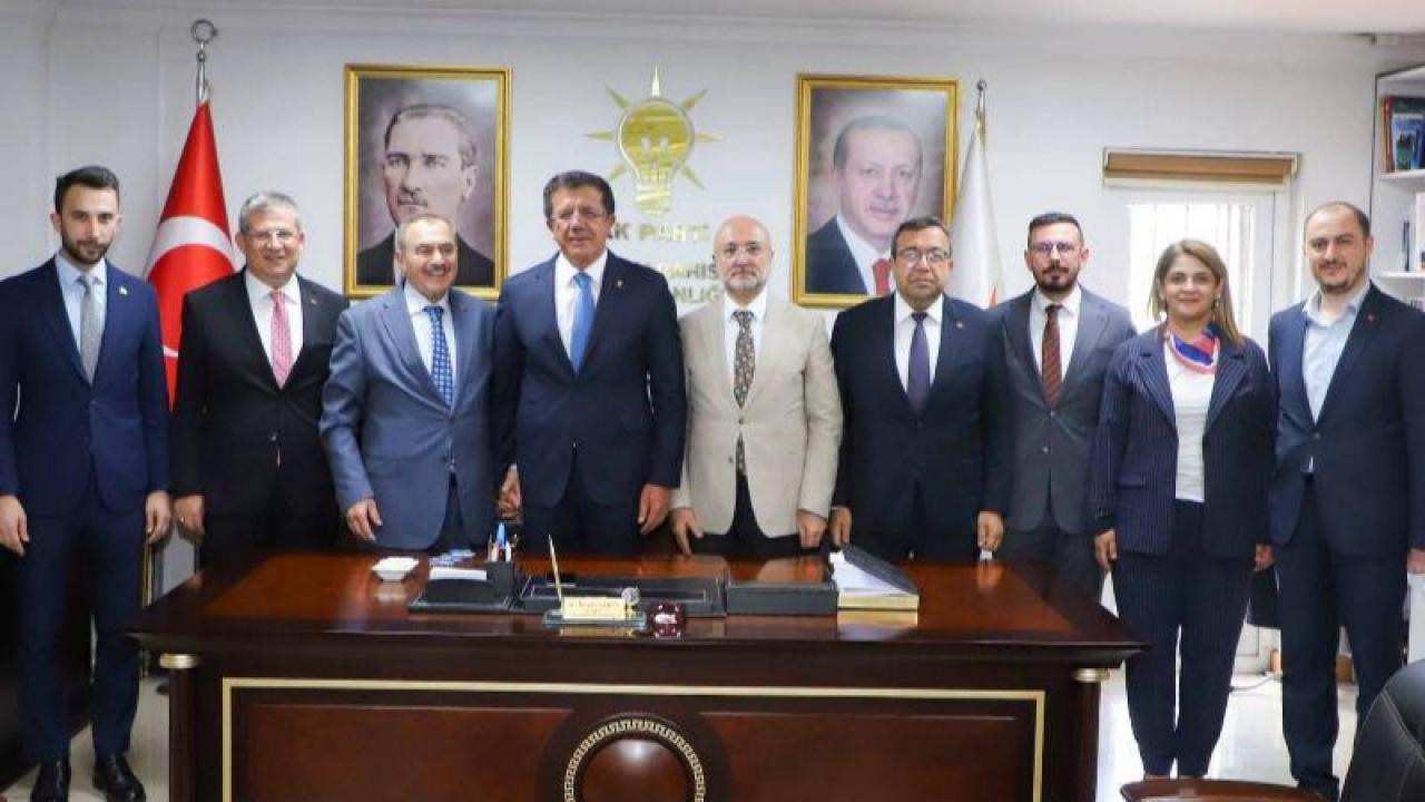 Zeybekci AK Parti Afyonkarahisar İl Başkanlığı’nı Ziyaret Etti