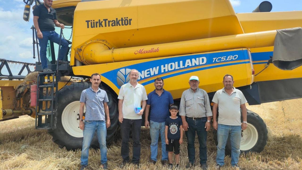Afyon’da Hasat Sezonunda Biçerdöver Denetimleri Sürüyor