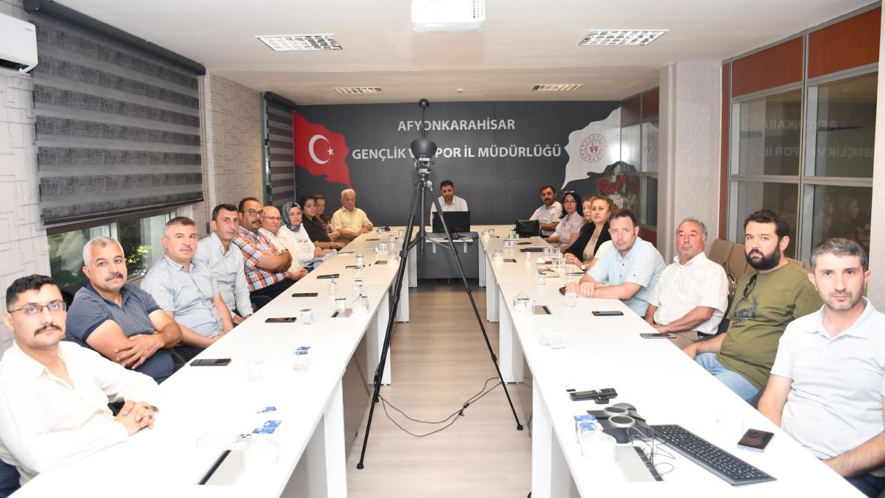 Afyon'da Yurt Müdürlükleri Yıl Sonu Toplantısı Yapıldı