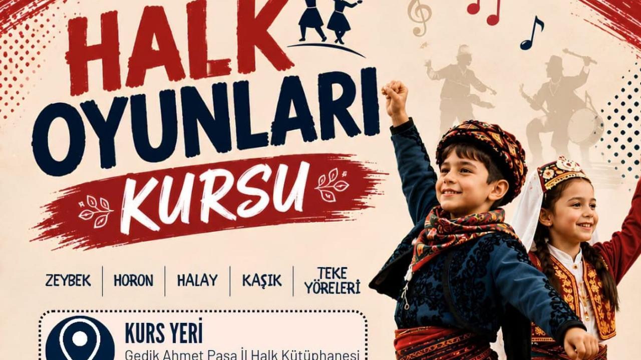 Afyonkarahisar Belediyesi'nden Halk Oyunları Kursu: Başvurular Başladı
