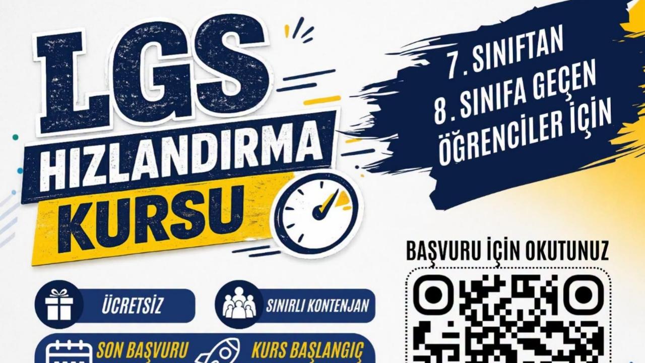 Afyonkarahisar Belediyesi’nden Öğrencilere LGS Desteği: Hızlandırma Kursu Başvuruları Başladı