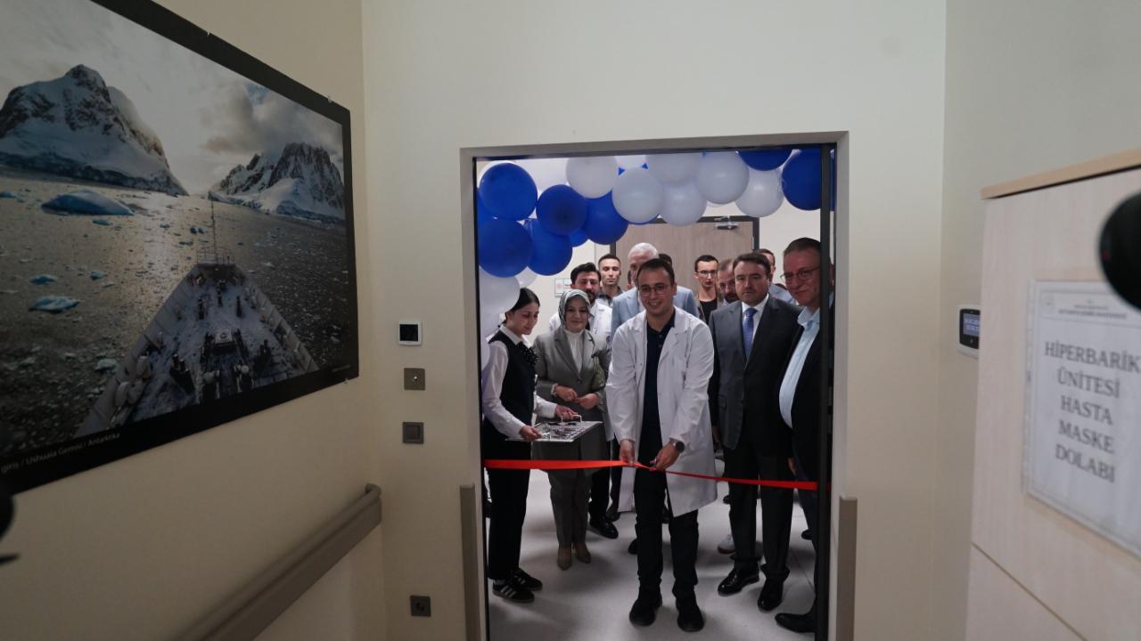 Afyonkarahisar'a da Hizmet Verecek! Kütahya'da Hiperbarik Oksijen Tedavi Merkezi Açıldı