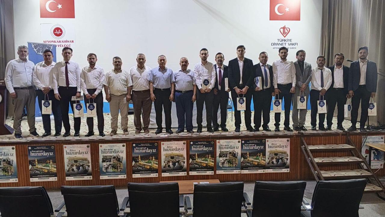 Afyonkarahisar'da Ezanı Güzel Okuma Ve Etkili Hutbe Sunumu Yarışmaları Tamamlandı!