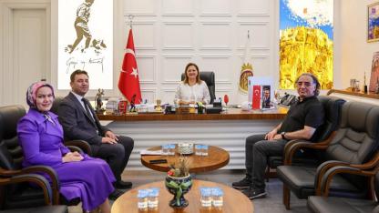 Başkan Köksal, AFSÜ Heyetiyle Sağlık Alanındaki Çalışmaları Değerlendirdi