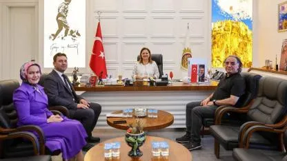 Başkan Köksal, AFSÜ Heyetiyle Sağlık Alanındaki Çalışmaları Değerlendirdi