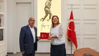 Başkan Köksal, Seydiler Belediye Başkanı Adem Tokdemir'i Ağırladı