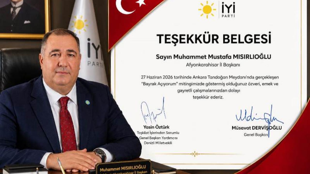"Bu Başarı Teşkilatımızındır"