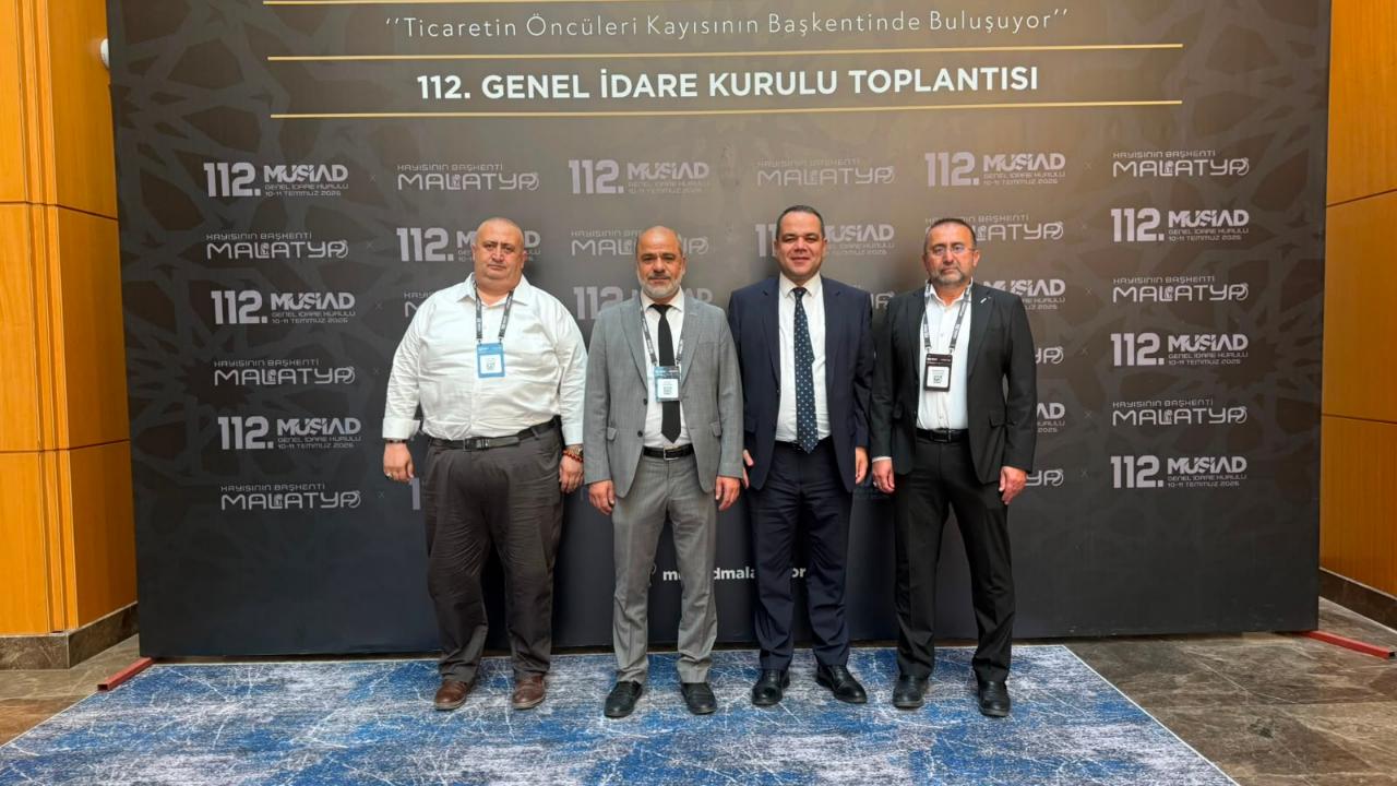 MÜSİAD'ın 112. GİK Toplantısında Afyonkarahisar Güçlü Şekilde Temsil Edildi