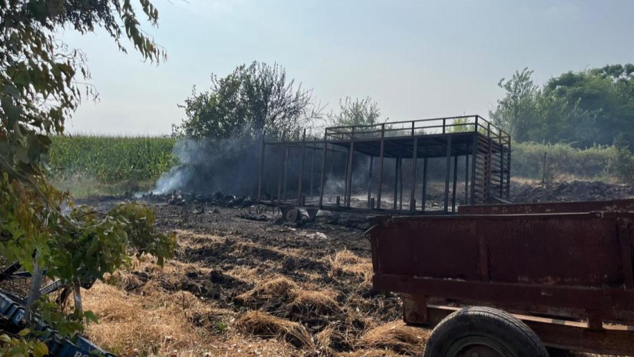 Osmaniye’de Malzeme Deposunda Yangın: Faciadan Dönüldü