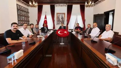 Sandıklı Heyetinden Vali Aktaş’a Ziyaret