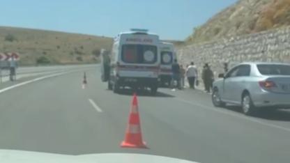 Son Dakika Afyon! Şuhut Karayolunda Kaza, Bölgeye Ekipler Sevk Edildi