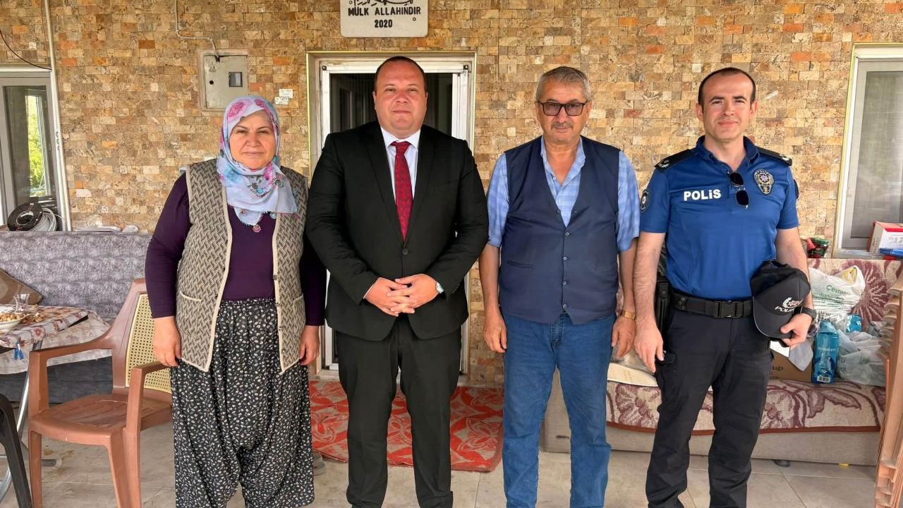 Şuhut Kaymakamı Eser’den Anlamlı Şehit Ailesi Ziyareti